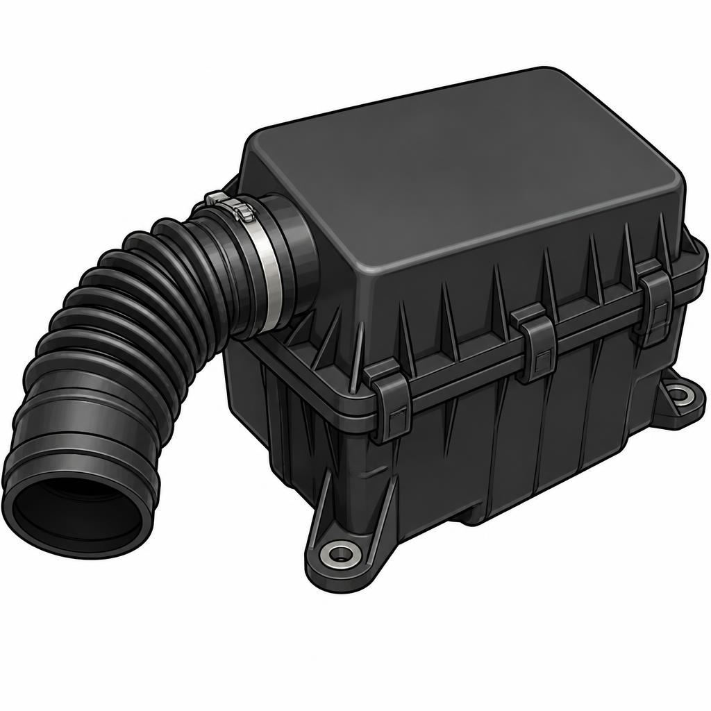 Engine air filter box