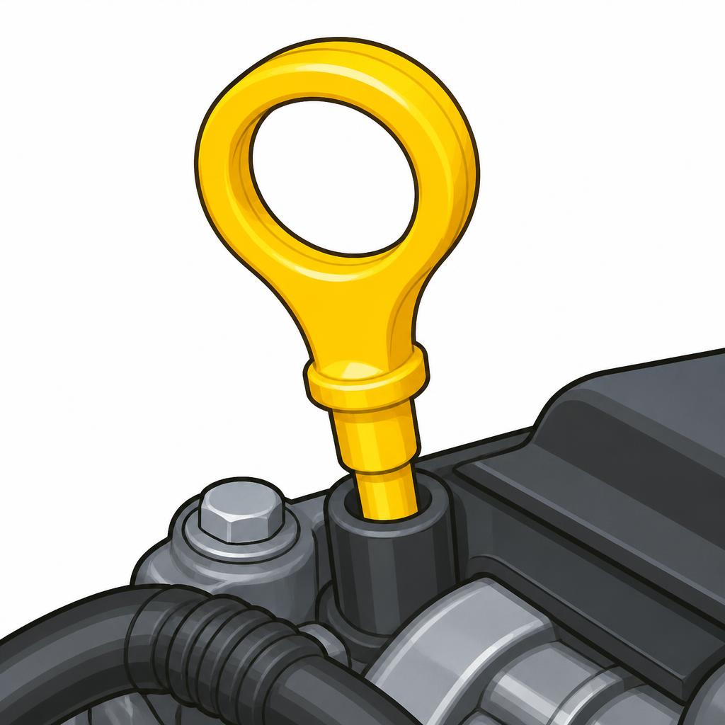 Oil dipstick